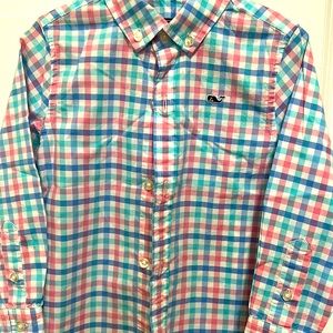 Vineyard vines whale shirt 100% cotton